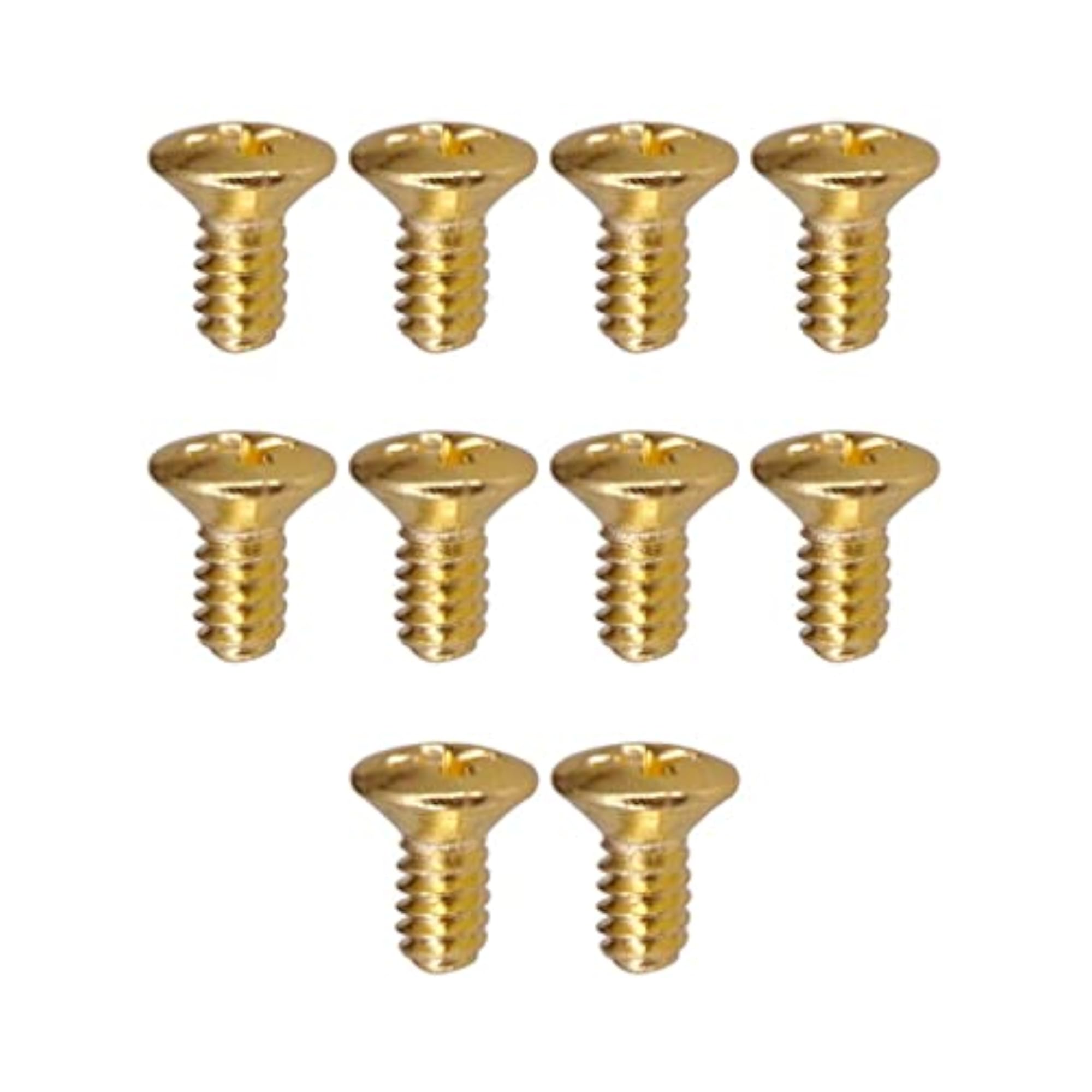 10Pcs Guitar Switch Fixed Screws and Nuts